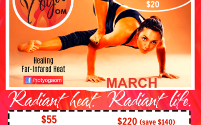 Hot Yoga Om | March 2019 Specials