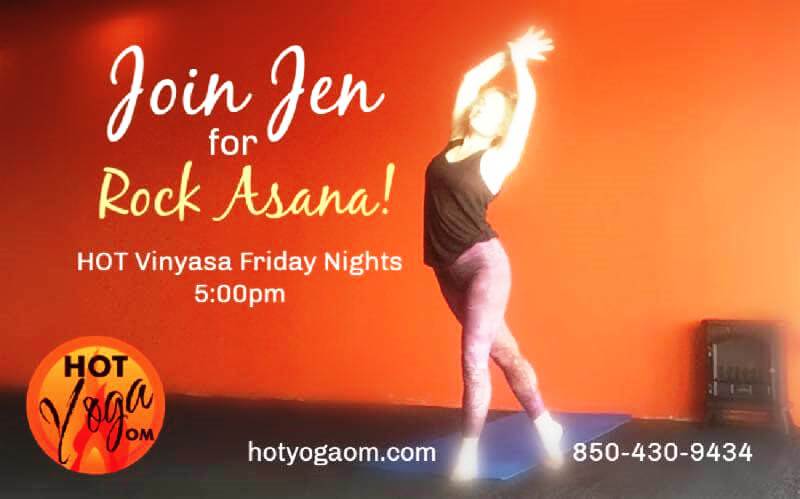 hot vinyasa yoga classes april 2019