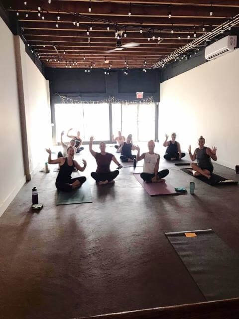 Studio B Power Yoga focuses on hot yoga with a vinyasa flow